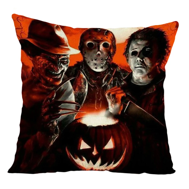 Чехлы на заказ диванные подушки персонажа из фильма ужасов Убийцы Чаки Джейсон