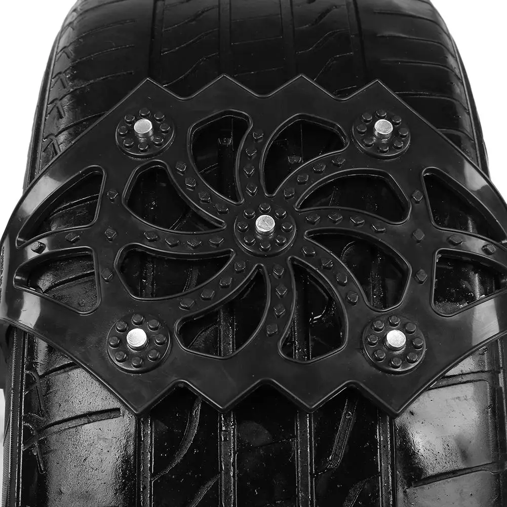 Universal Tire Chain Anti-skid Vehicles Thickened Adjustable Wheel TPU Material Roadway Safety Snow Winter for Car SUV | Автомобили и
