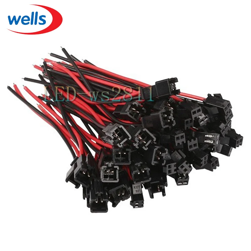 Новейшие 5 10 пар 2pin 3pin 4pin pin 2x15 см JST Коннектор мужской/женский разъем для драйвера