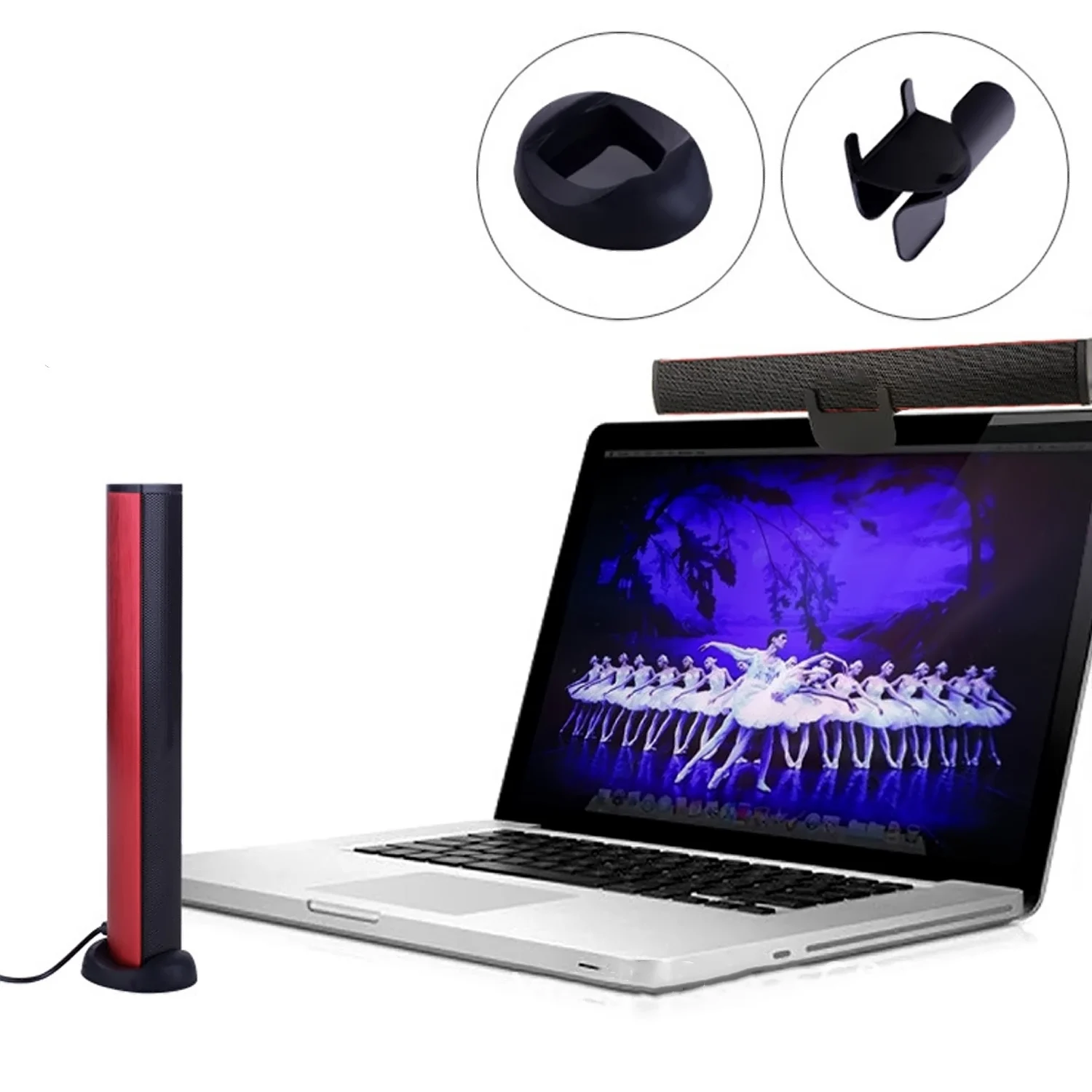 Gosear 3W USB 2 0 Мини Динамик высокое качество канала ноутбук Портативный стерео