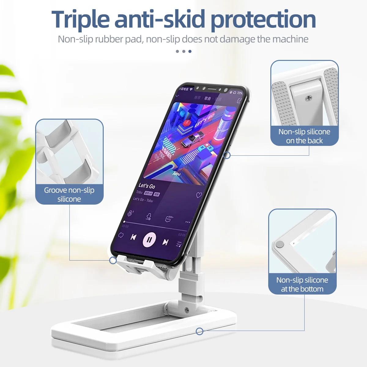 desk stand mobile phone tablet holder smartphone stand holder foldable extend universal mobile phone holder seat car holder free global shipping