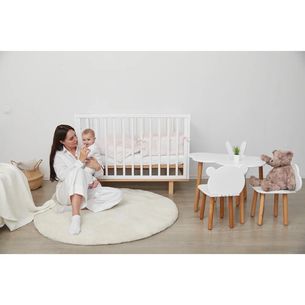 Детская кроватка Happy Baby MIRRA / от 0 до 3 лет для детей мебель в детскую /для