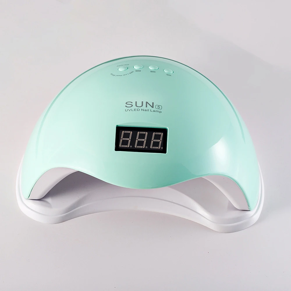 RainSolid SUN5 48 Вт Сушилка для ногтей УФ светодиодный для ногтей лампа отверждения Гель-лак быстрая сушка с автоматическим датчиком маникюрная лампа для салона