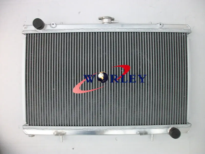 

3ROW Aluminum Radiator For Nissan Silvia S13 SR20DET 1989-1994 MT 1990 1991 1992