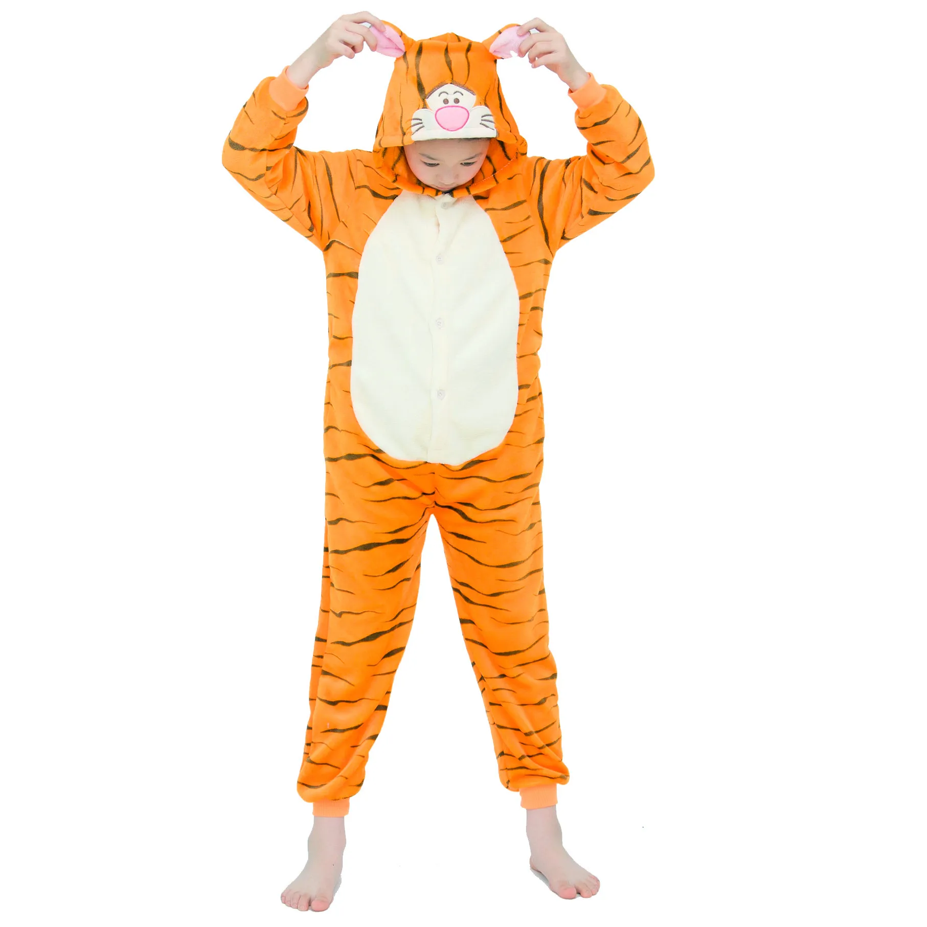 Пижамный комплект детский фланелевый пижама с животными Пегас единорог свинка