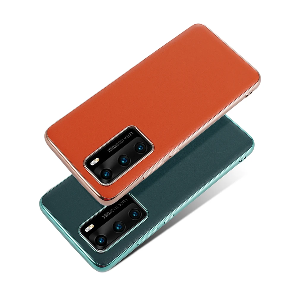 Оригинальный кожаный чехол для мобильного телефона Huawei P30 P40 PRO Mate 30 pro Luxury Marvel 360 полной защиты задней крышки.