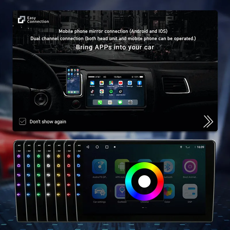 

This link is to purchase additional configuration is colorful lights + Easy connection For the radio model is T10-1/T10-2/T10-3