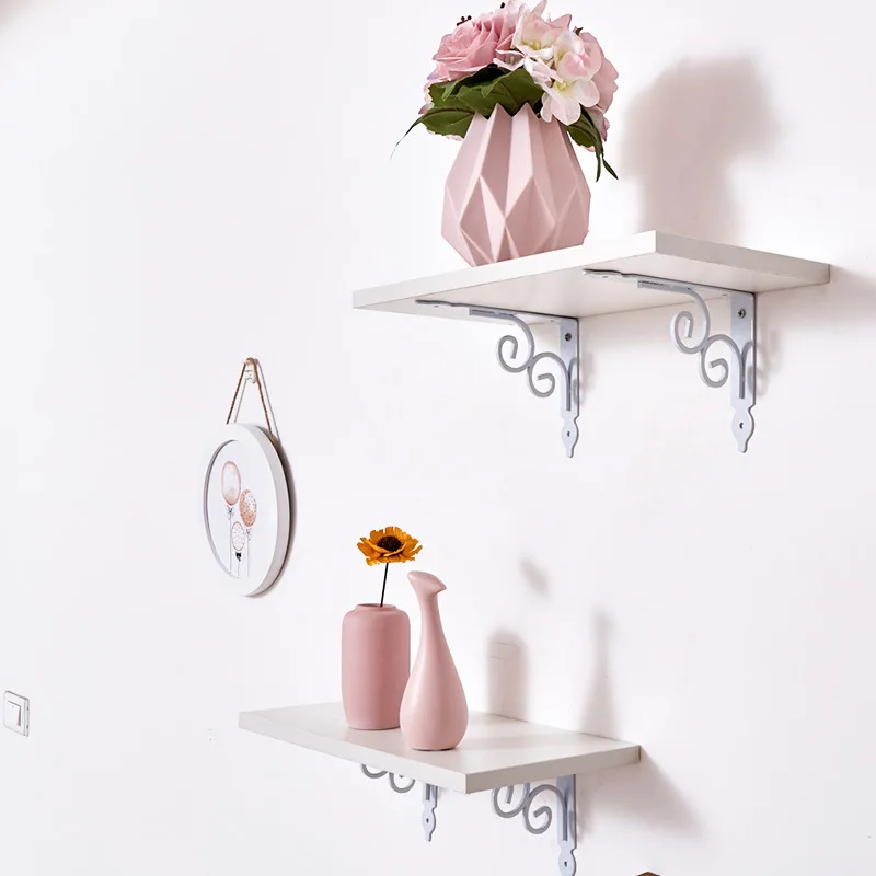 

Bracket Shelves Wall Support Triangle Folding Angle Bracket Adjustable Wall Mounted Durable Shelf Bracket DIY Home Table