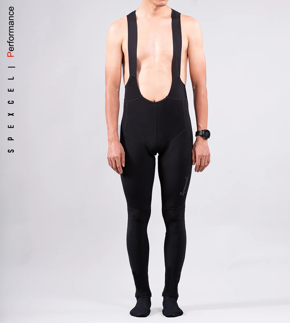 Новинка зимние теплые флисовые велосипедные колготки SPEXCEL комбинезоны с цветной