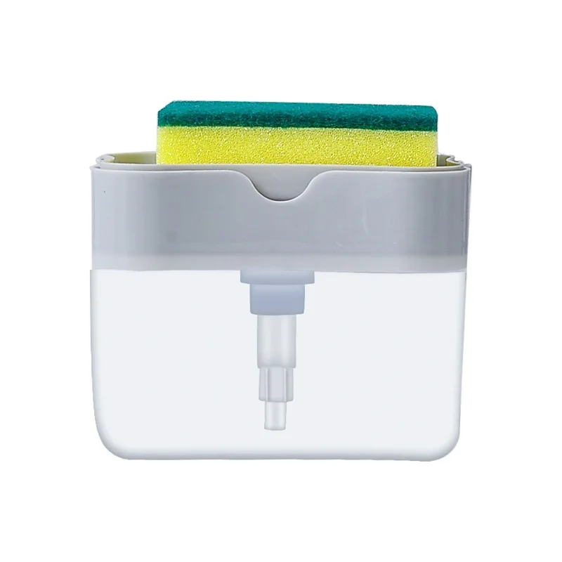 

Automatic Liquid Dispenser, Sponge Press, Automatic Liquid Box, Kitchen Detergent Semen Box, Dishwashing Brush, Soap Box