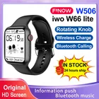 Смарт-часы Finow W506 IWO 15 W66 Lite 2021 Series 6 BT, часы с беспроводной зарядкой, мужские Смарт-часы PK M26 plus