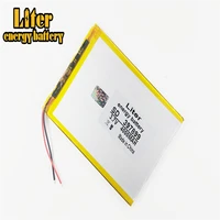 3 7v 4000mah polymer li ion battery for bluetooth notebook tablet pc pda e book power bank portable dvd gps 397899