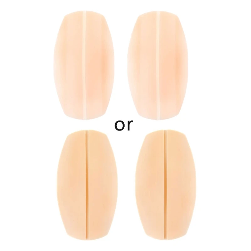 

D55E New 2PCS Soft Silicone Women Bra Strap Holder Non-slip Shoulder Pads Relief Pain
