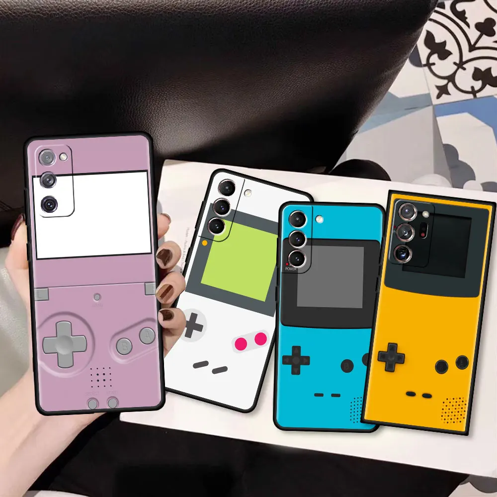 

Silicone Capas For Samsung S20 FE S21 Ultra Phone Case for Galaxy S10 S10e S9 S8 Plus S7 Edge Soft Cove Classic Game