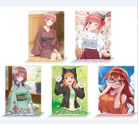 anime the quintessential quintuplets nakano ichika miku acrylic square stand figure model plate cosplay desk decor gifts toys