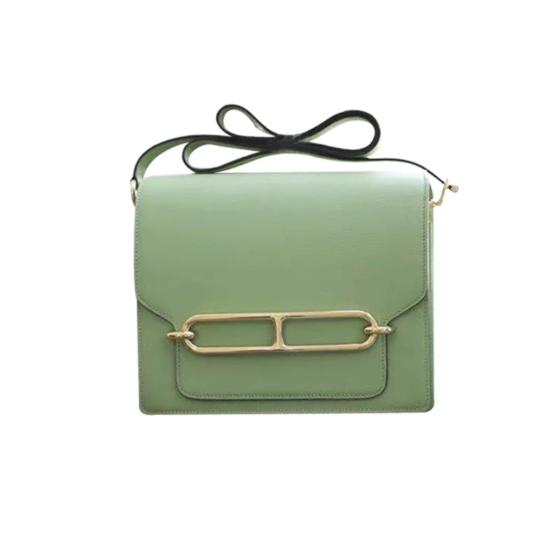 

Small square bag style fashion simple luxury leather bag ladies shoulder bag messenger bag luxury brand handbags handbags