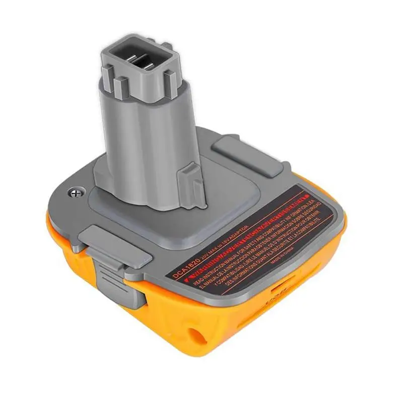 

Адаптер для аккумулятора Dewalt 18 в 20 в, литиевый аккумулятор в никелевый Аккумулятор для серии XR DC DW, преобразователь, инструмент, зарядное уст...