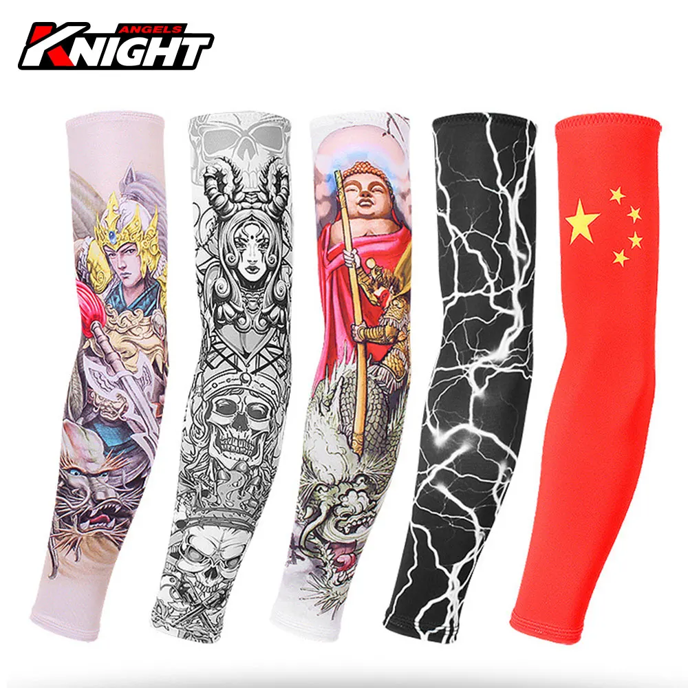 Рукава для мотоцикла охлаждающие рукава 3D принт защита от солнца УФ лето мужчин и