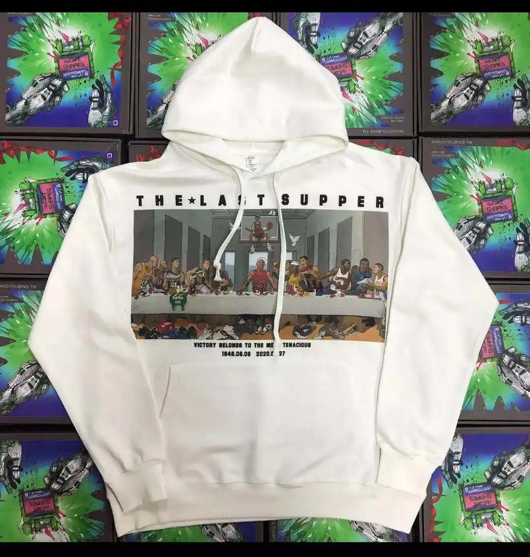 

Spoof the last dinner new Hoodie 50% cotton 50% polyester pre shrunk fleece