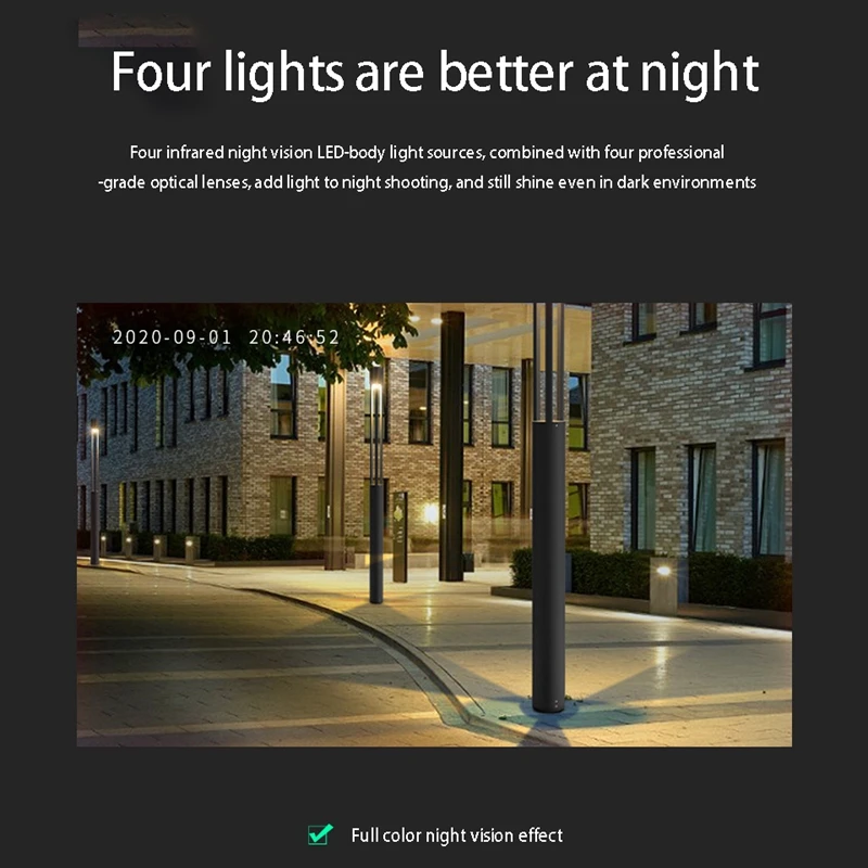 

WIFI Surveillance Camera, Remote Two-Way Voice Intercom with Low Solar Power Consumption