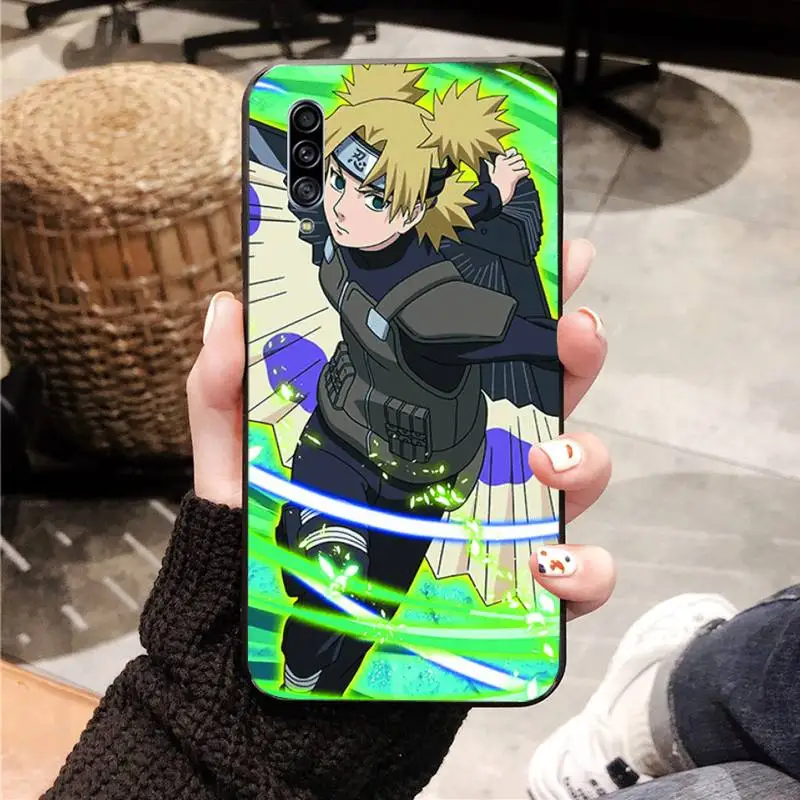 

Naruto Female Ninja Phone Case Black For Samsung A10 20 30 40 50 01 11 31 51 71 S pLUS Cases