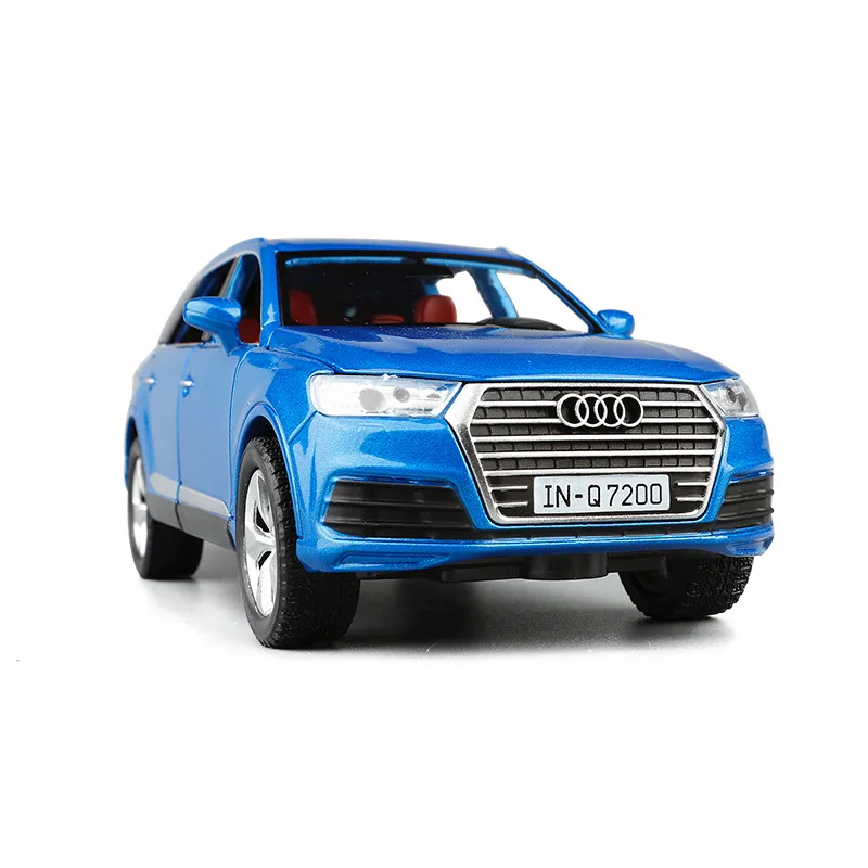 Распродажа 1:32 модель внедорожника из сплава Q7 игрушечного автомобиля литого под