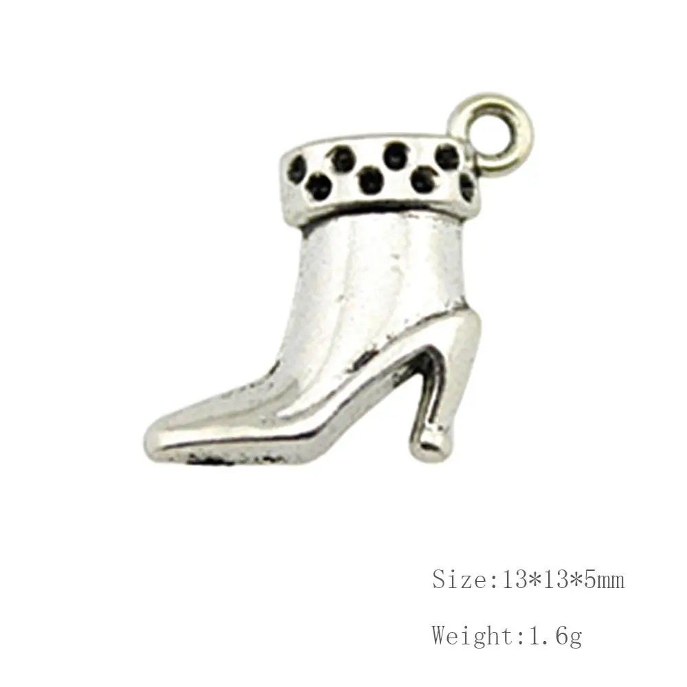 

Malzahar 20 Pieces 3D Boots Shoe Jewelry Findings Components Fashion Jewelry Accessories