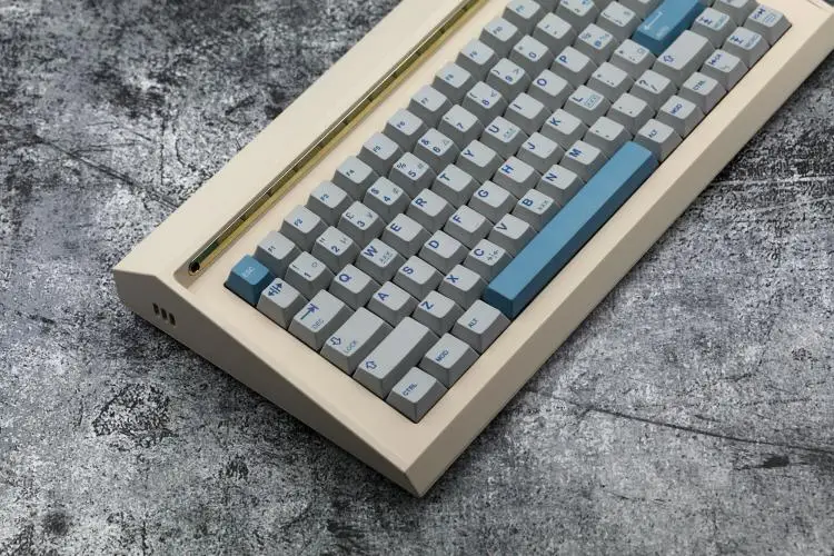 Keebox Shenpo винтажные Серые Синие PBT красящие клавиши SUB колпачки вишневого профиля