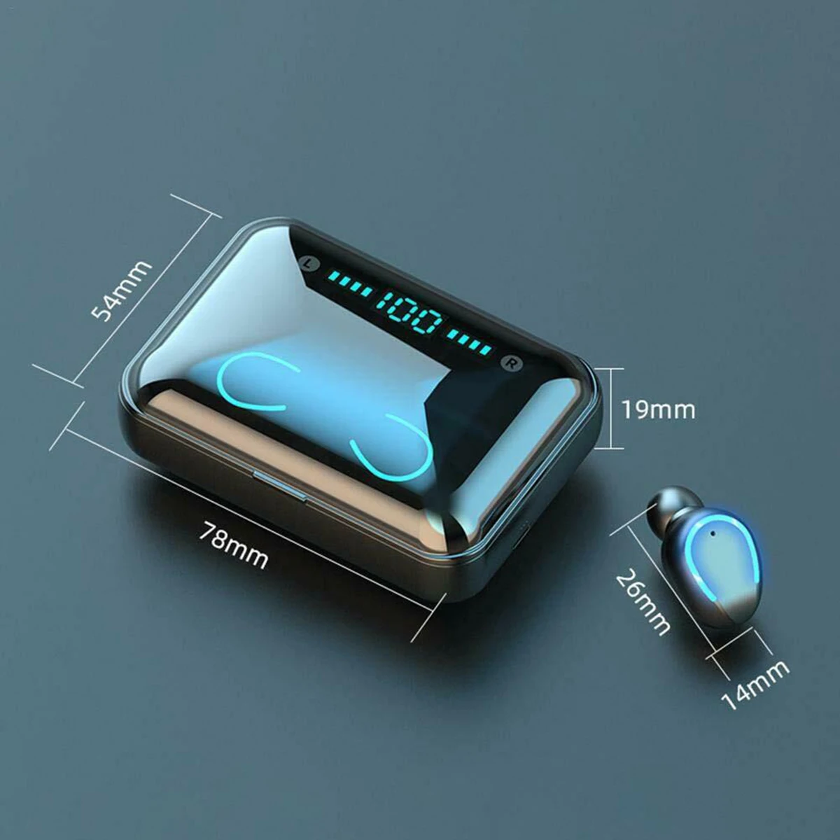 Новинка TWS Mini In Ear наушники BT Беспроводные с одной кнопкой Спортивная стерео