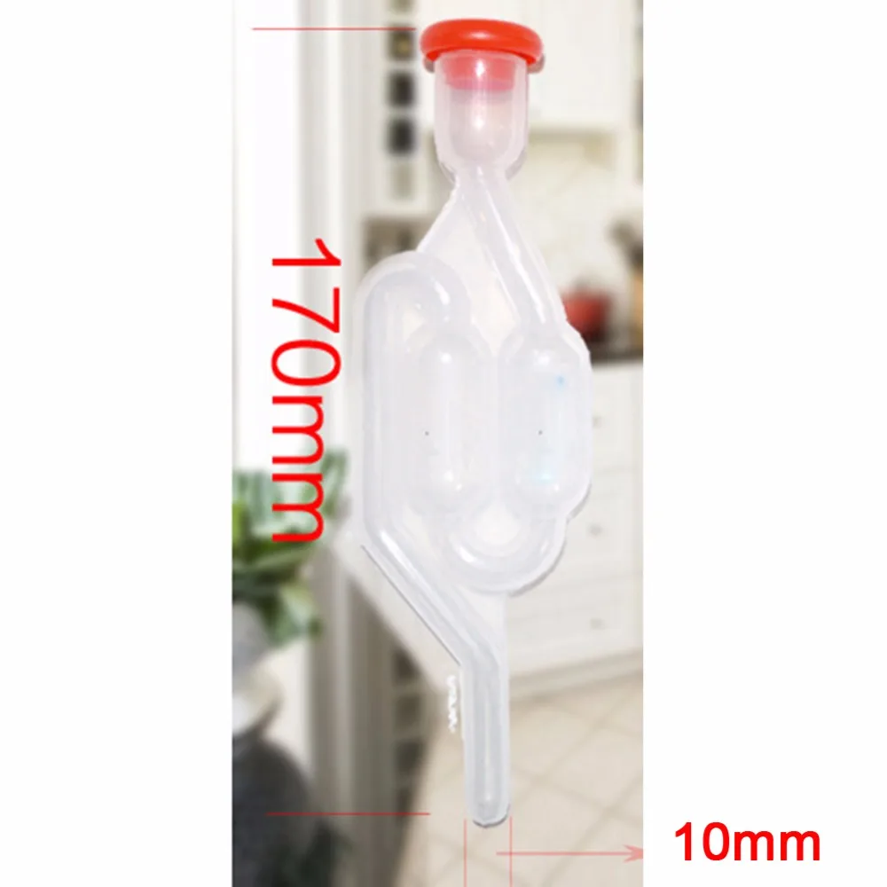 Homebrew односторонняя пробка для вина клапан выхлопной воды уплотняющая красного