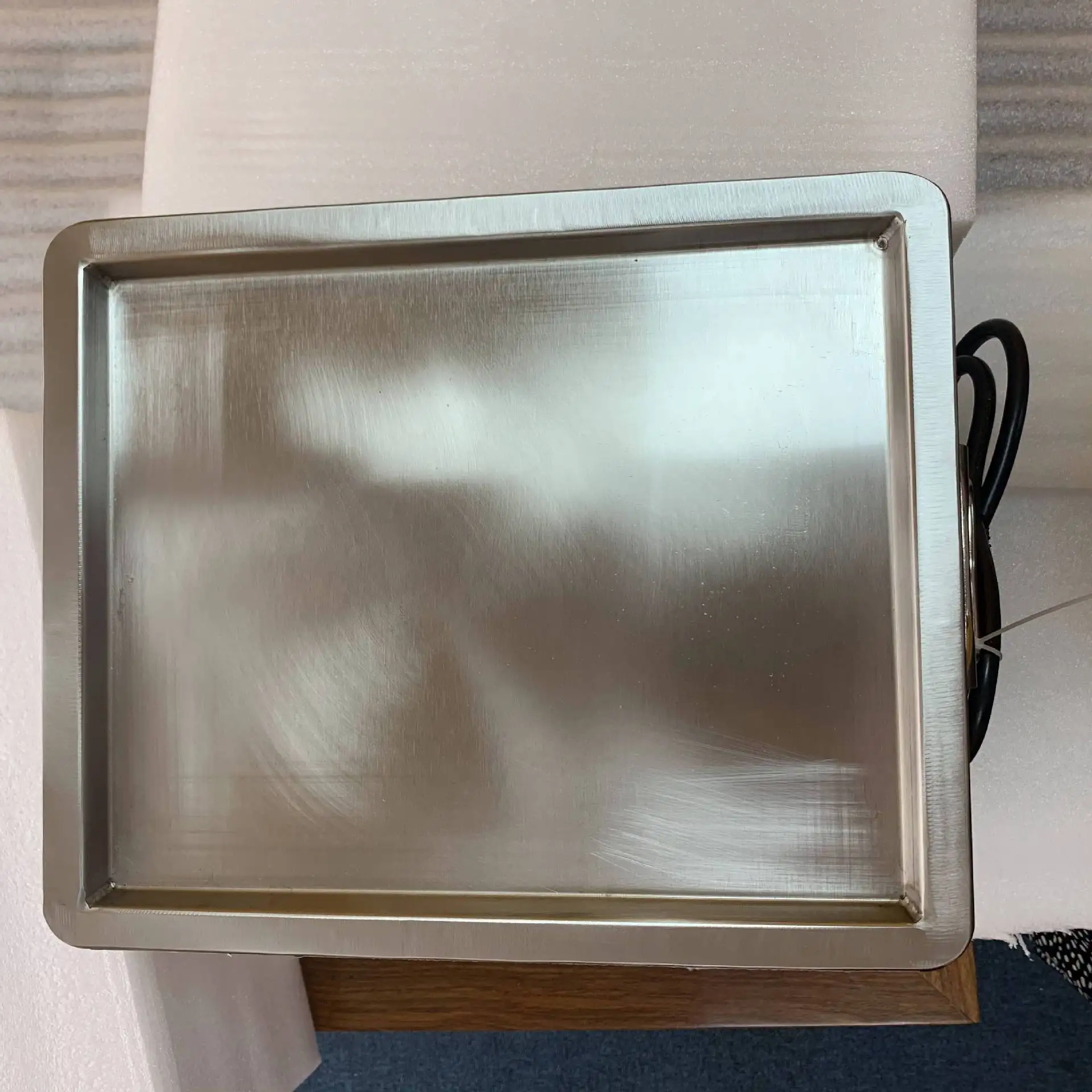 

Small Fried Ice cream Roll Machine Fried ice cream Home Use Rolling Stainless Stell Fried Ice pan Machinery Free shiping