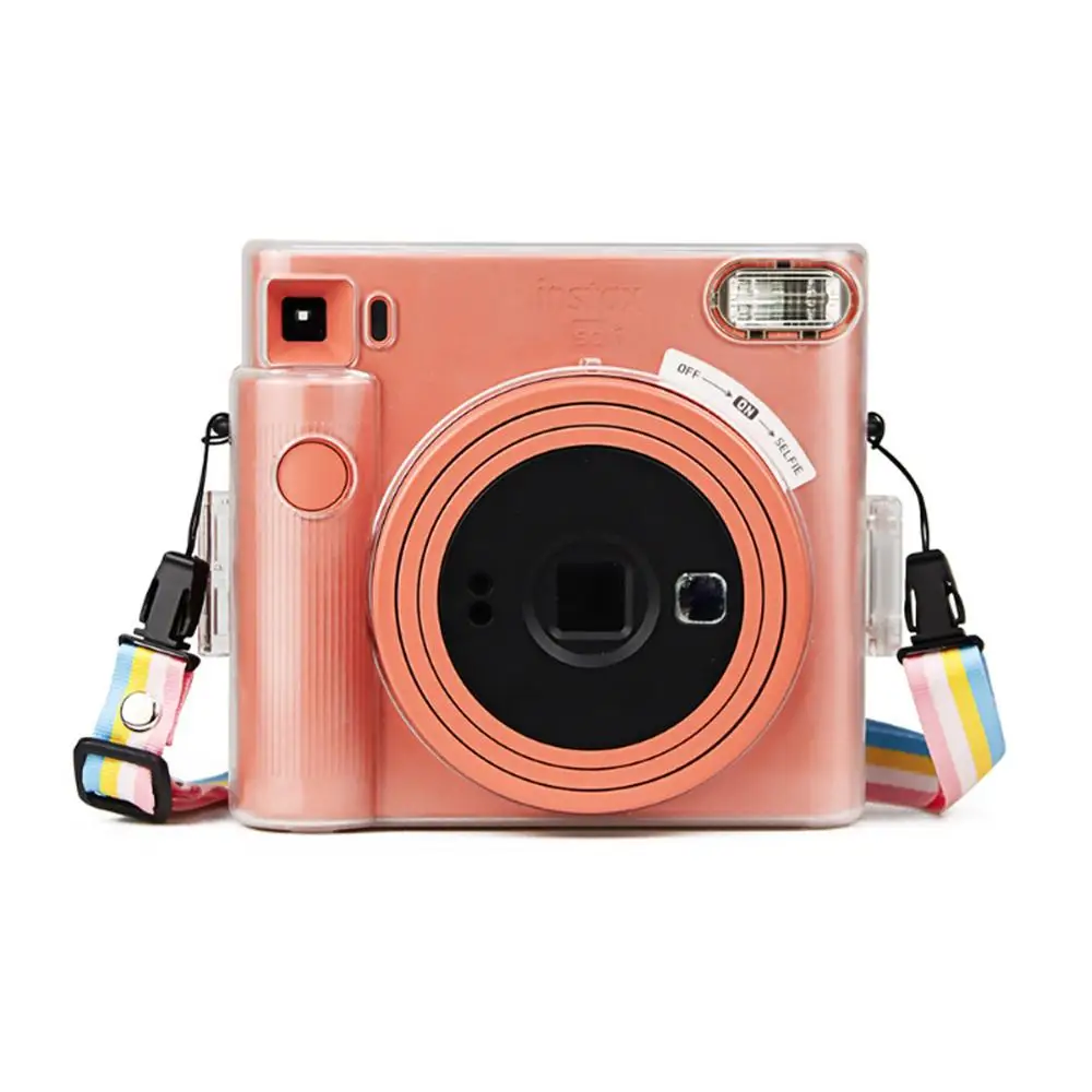 Набор аксессуаров 7 в 1 для Fujifilm Instax Square SQ1/прозрачный защитный чехол/кружевная