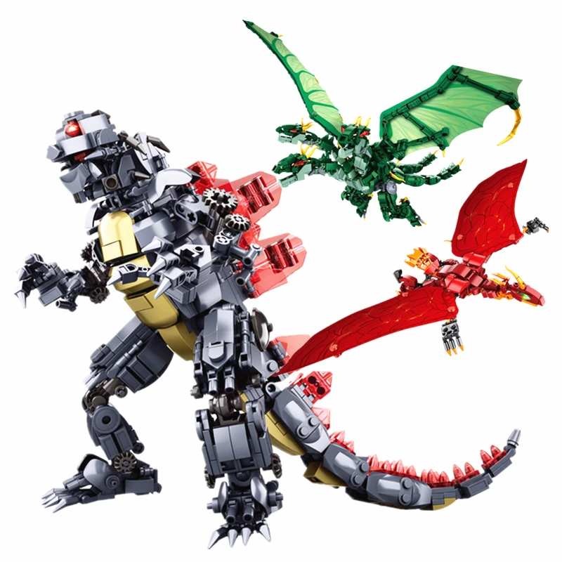 Конструктор Годзилла из аниме King Kong Vs