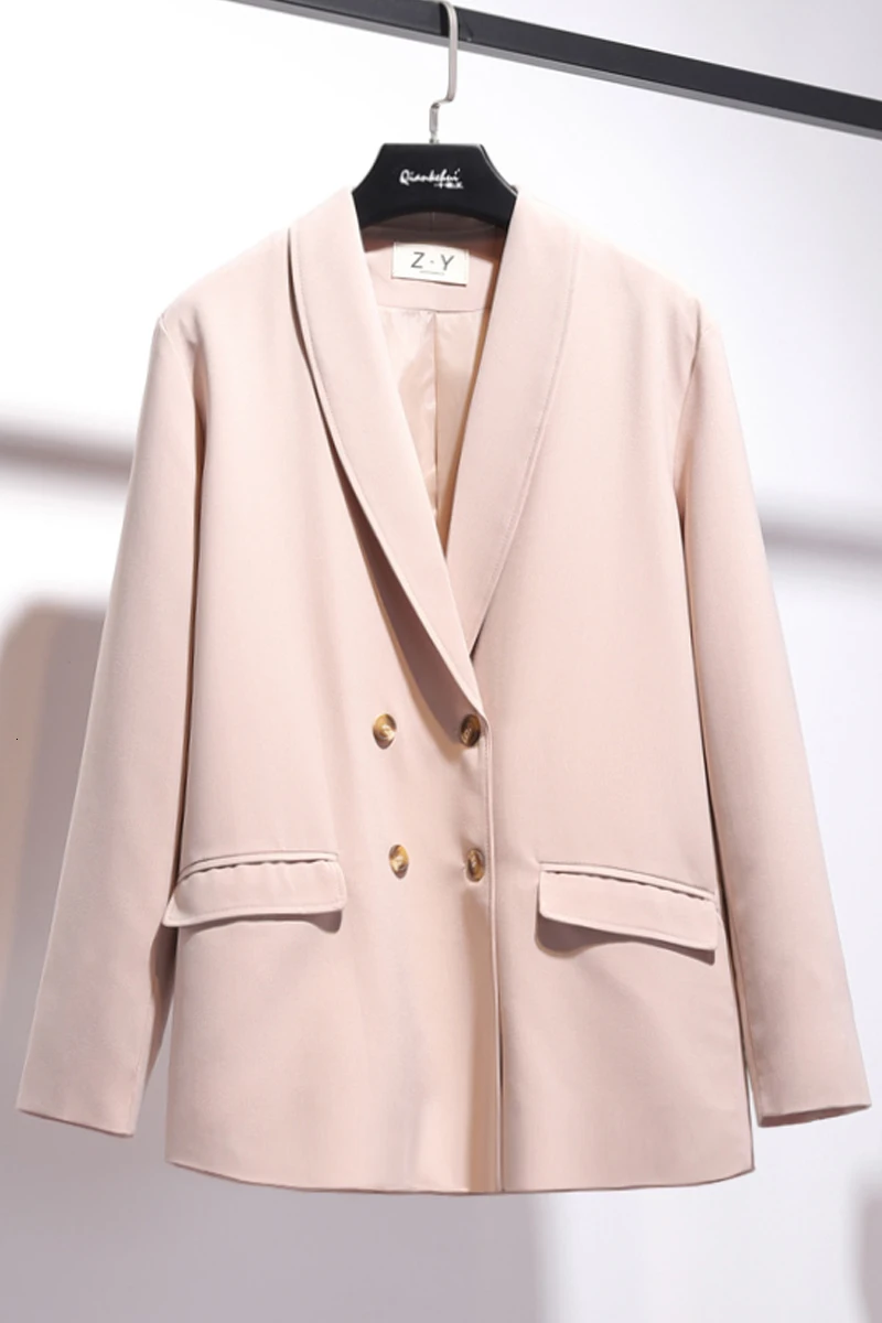 [LANMREM] 2020 Весенняя и новая продукция модная короткая куртка с отворотом длинными