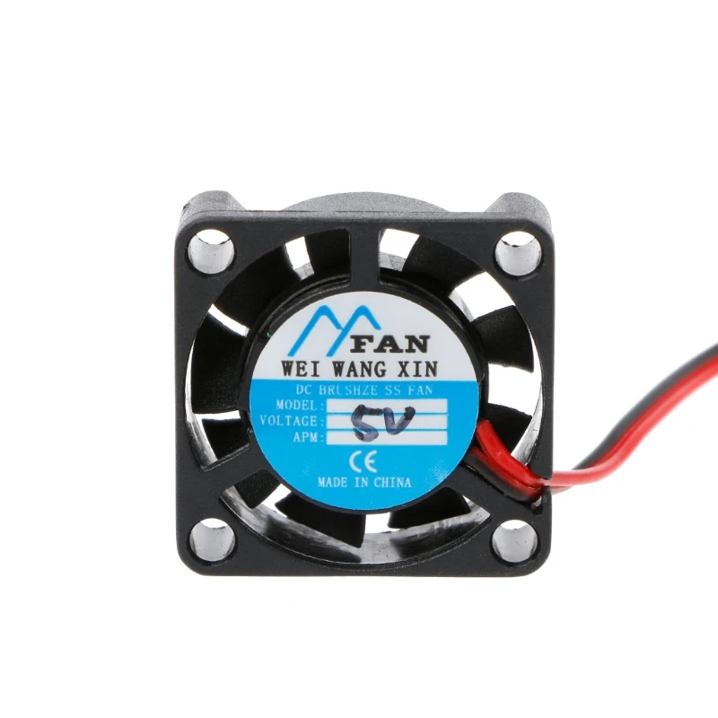 25X25X7mm DC 5V 12V 2 контактный кулер безщеточный Чипсет радиатора мини вентилятор
