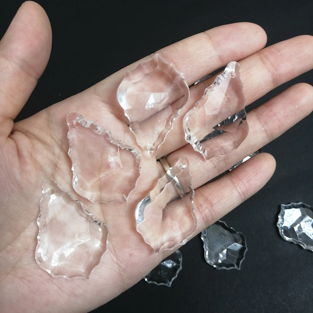 60 шт. акриловая подвесная люстра в виде кленового листа 37 мм|Украшения своими