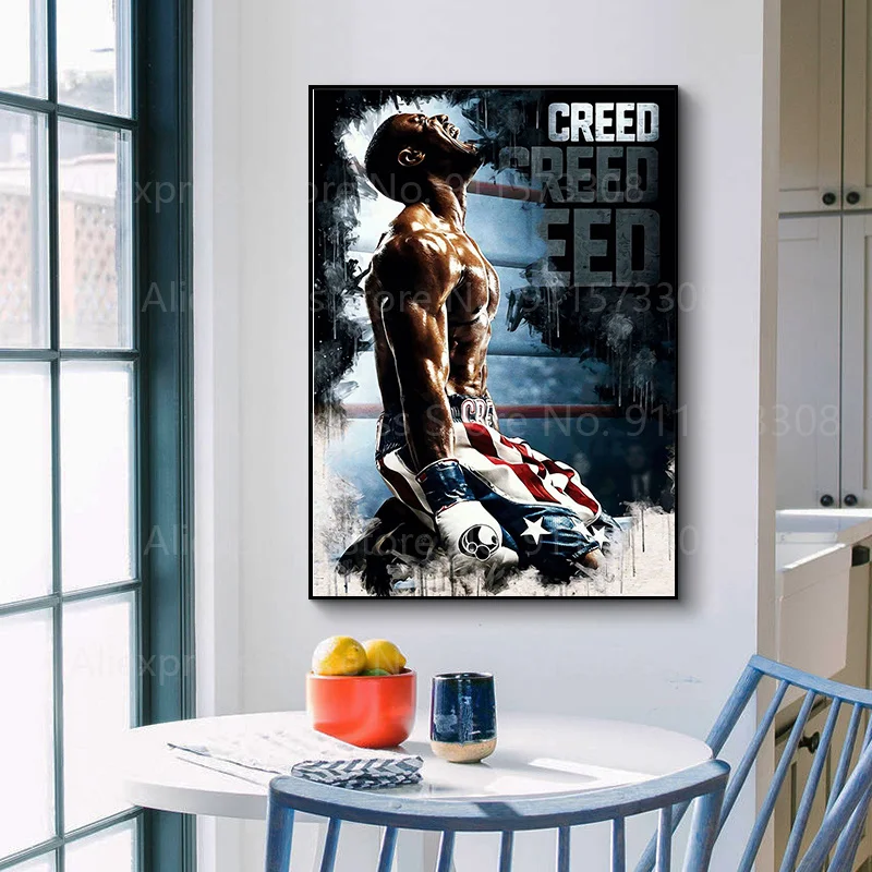 Adonis Donnie Creed кино плакаты и принты Картина на холсте искусство стен Высокое