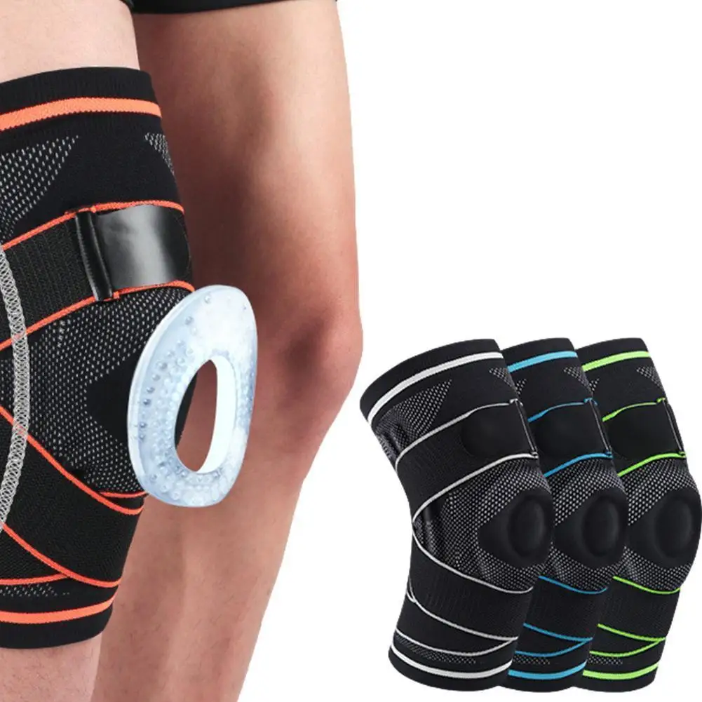 

Outdoor Sports Knee Pads Basketball Volleyball Various Sports Breathable Support Bandage Joint Support Leg Protector