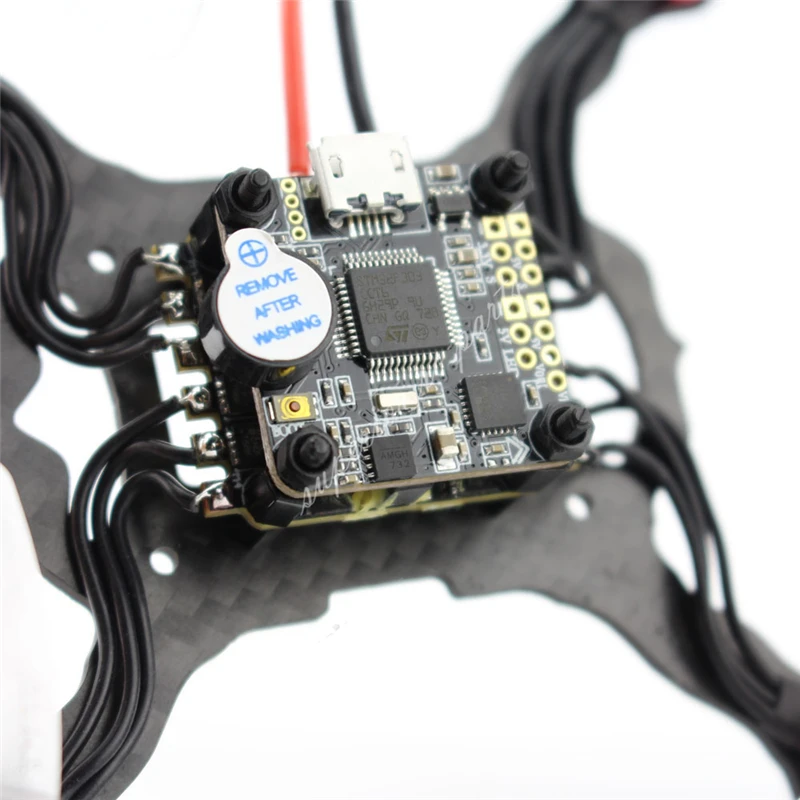 Система управления полетом Emax F3 Magnum Mini FPV Stack 4 в 1 Esc все одном для микрогонок квадрокоптера дрона сделай