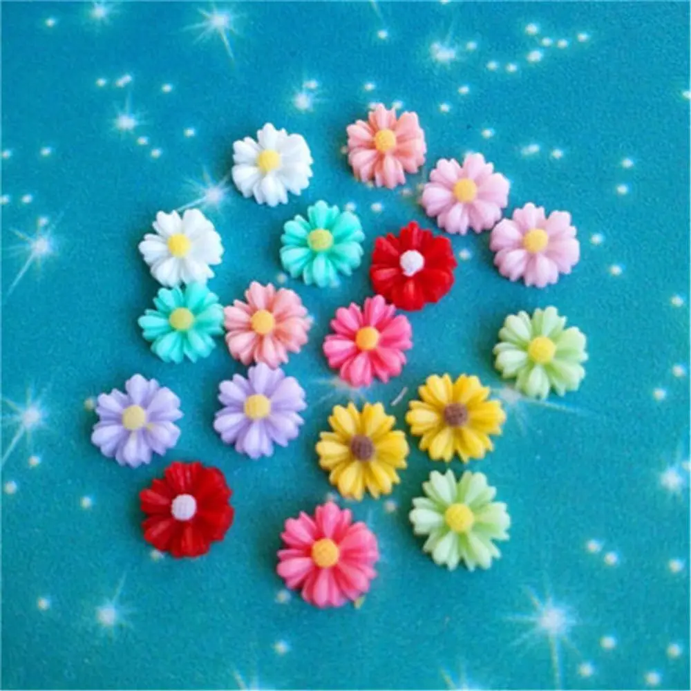 30 шт./лот смешанные блестящие кожаные весенние тканевые нашивки с цветком