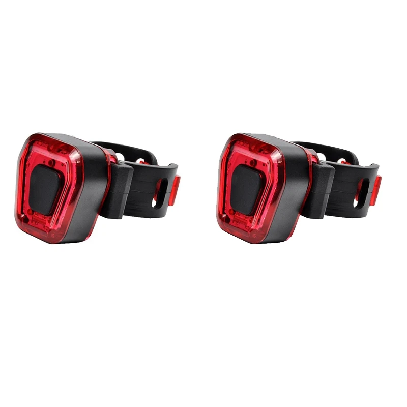 

Велосипед хвост светильник 2 предмета в упаковке, USB Перезаряжаемые задняя подсветка на велосипед светильник яркий светодиодный велосипедн...