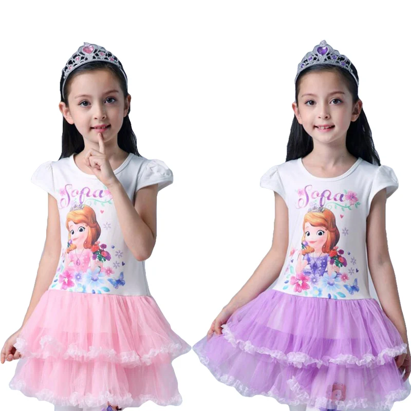 Платье для девочки Sophia вечернее Повседневное платье на весну и лето подарок день
