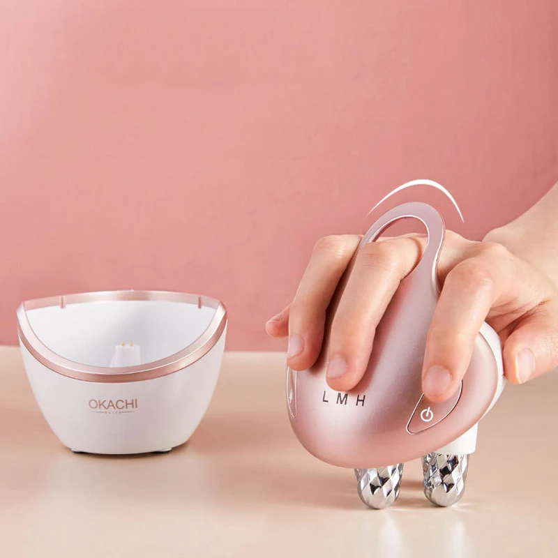 RF &amp EMS Приспособления для красоты микротоковая массажер лица спа-массажер уход