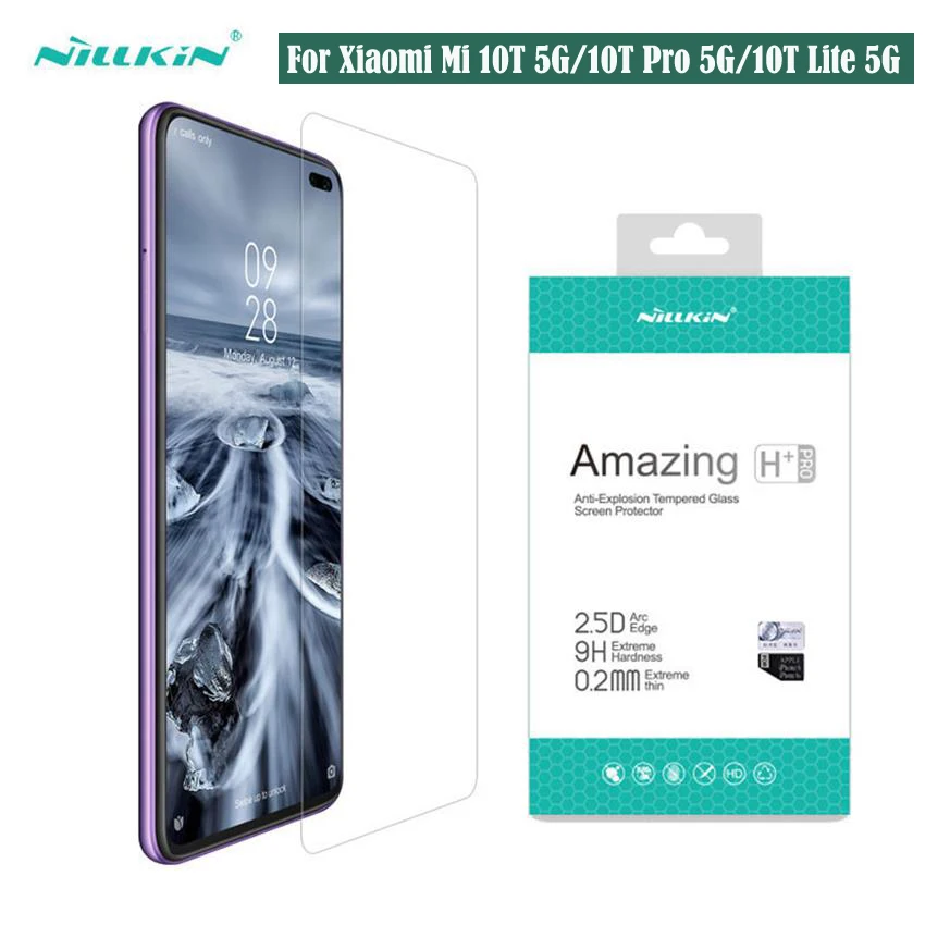Для Xiaomi Mi 10T Mi10T Pro 5G закаленное стекло Nillkin H + PRO 2.5D противоударное Защитное для