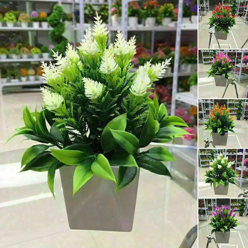 

1PC Bonsai Fake Plants Artificial Flowers For Decoration Fake Flowers IIndoor/Outdoor For Hotel Garden Flower Pot Home Decor