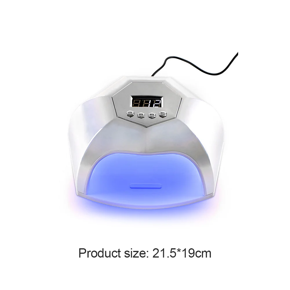 

Professional Manicure Lamp Tools 86W Nail Dryer 42LEDs UV Ice Lamp for Drying Gel Polish Light Timer Manicure