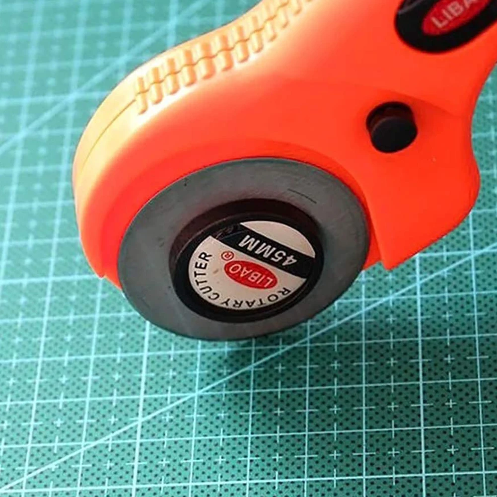 Кожевенное ремесло 45 мм роторный резак инструмент для резки кожи ткани круговое