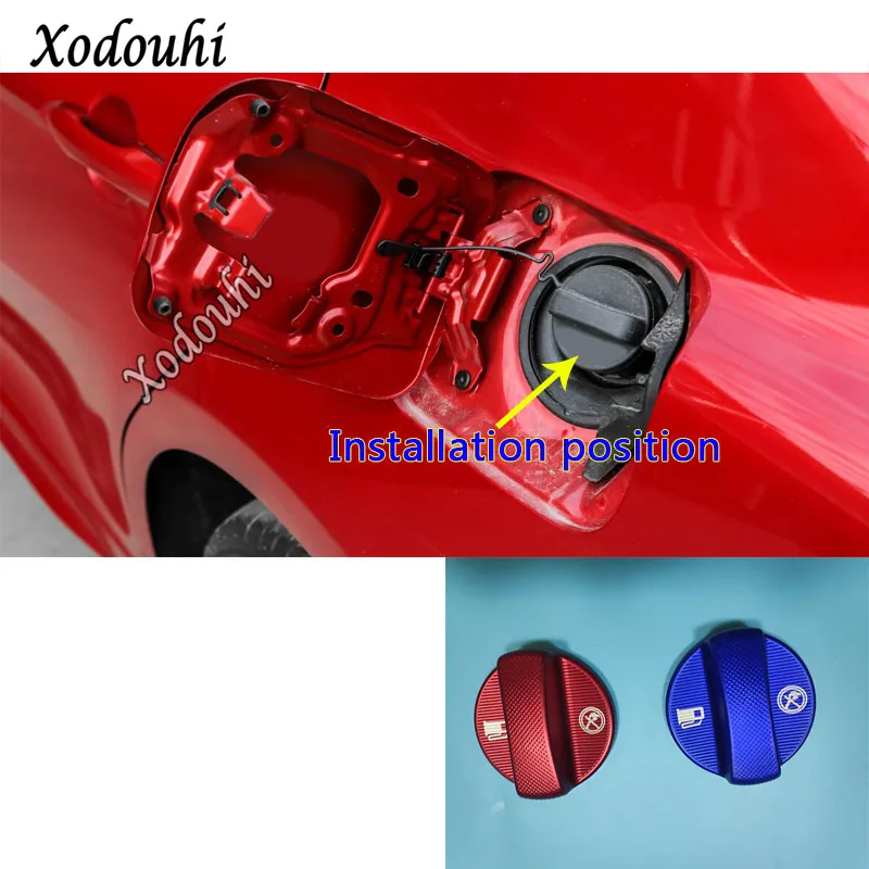 Внутренняя крышка автомобильного бака для газа/топлива/масла наклейка рамка Toyota