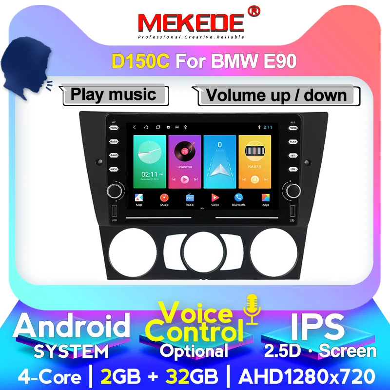 MEKEDE Android 4G 64G 8 ядерный Автомобильный dvd плеер для BMW 3 серии E90 E91 E92 E93 GPS Радио Стерео