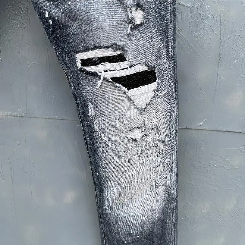 2021 Hot classic,Authentic DSQUARED2,Retro,Italian brand ,Women/Men Jeans,locomotive,Jogging jeans,DSQ051